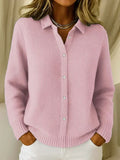 Camille™ | Textured Button-Up Cardigan