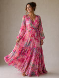 Eleanor | Wrap Dress with Floral Print