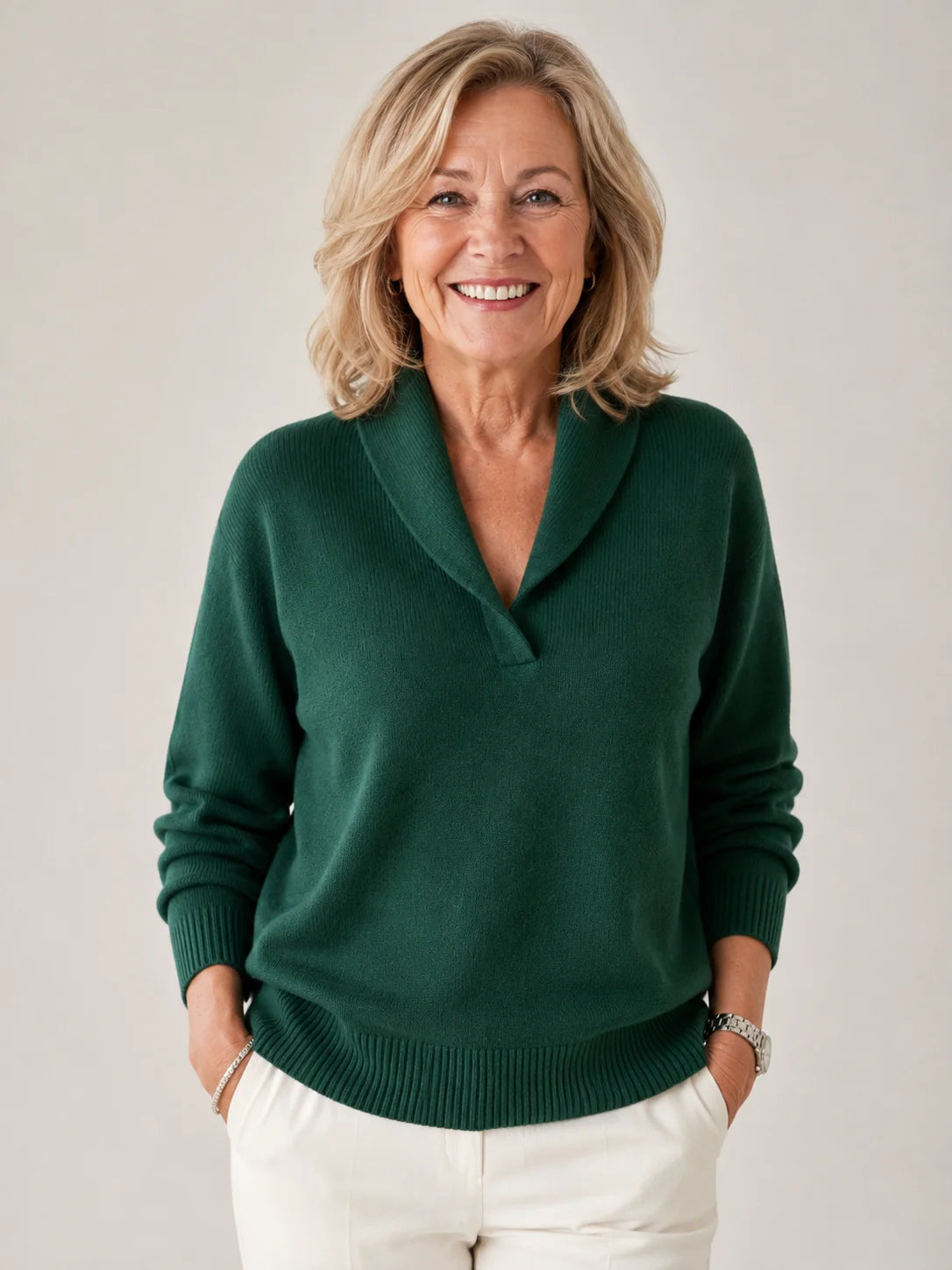 Marlene - Shawl Collar Sweater