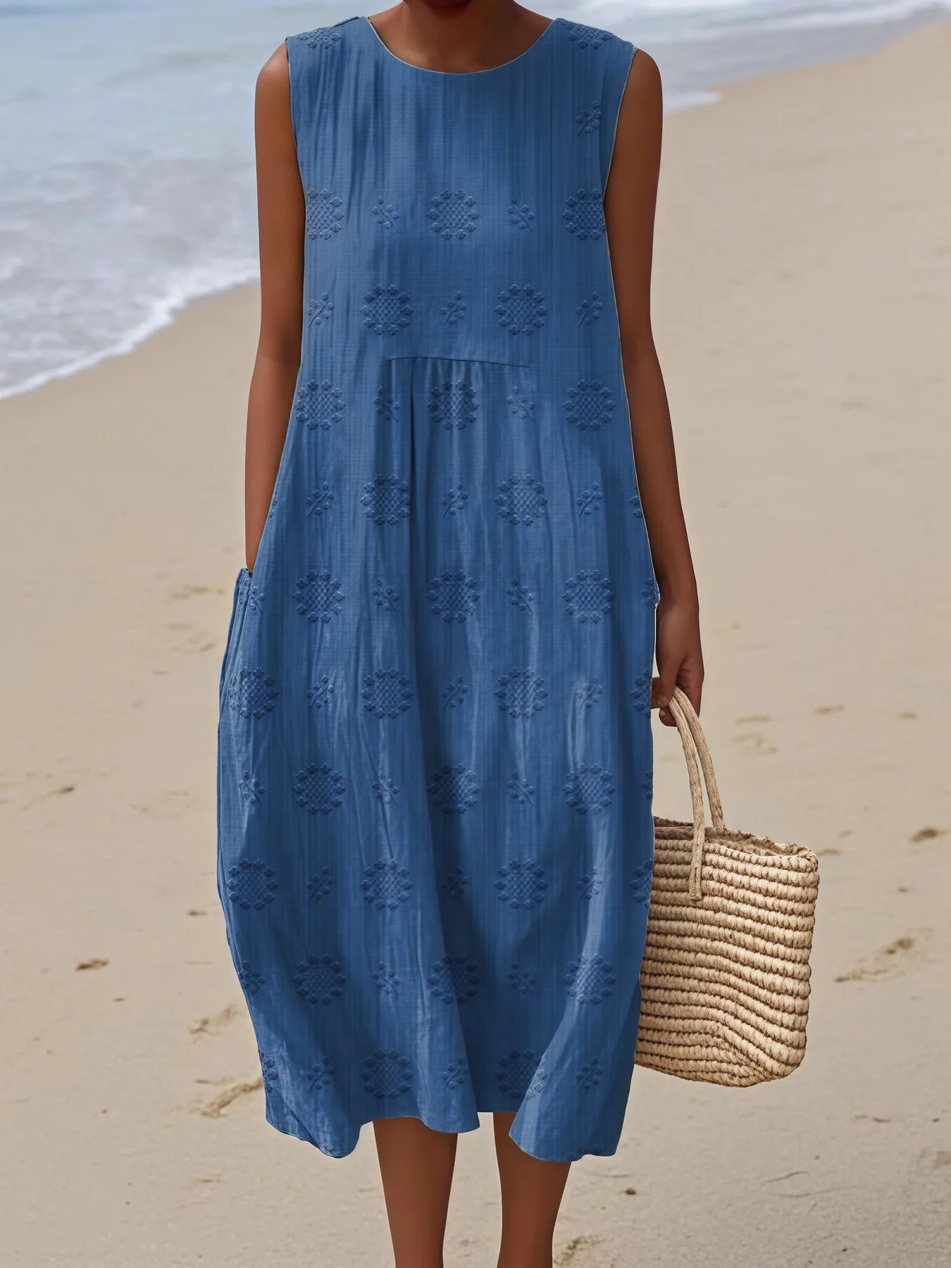 Sarah | Lightweight sleeveless summer dress