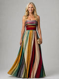 Claire | Effortless Strapless A-Line Dress