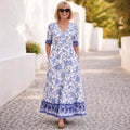 Ellie | Elegant Floral Dress with a Breezy Vibe