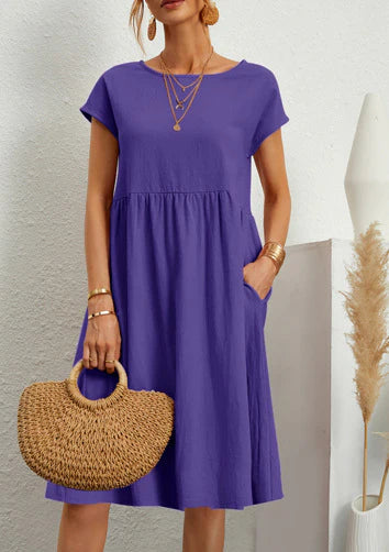 Indigo | Tummy Covering Summer Dress