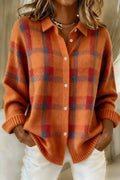 Camille™ | Plaid Cardigan