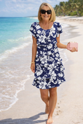 Francesca | Elegant Comfort Ruffle Dress