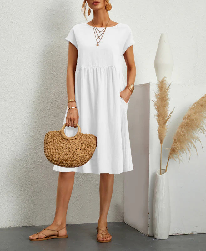 Marlowe | Tummy Covering Summer Dress