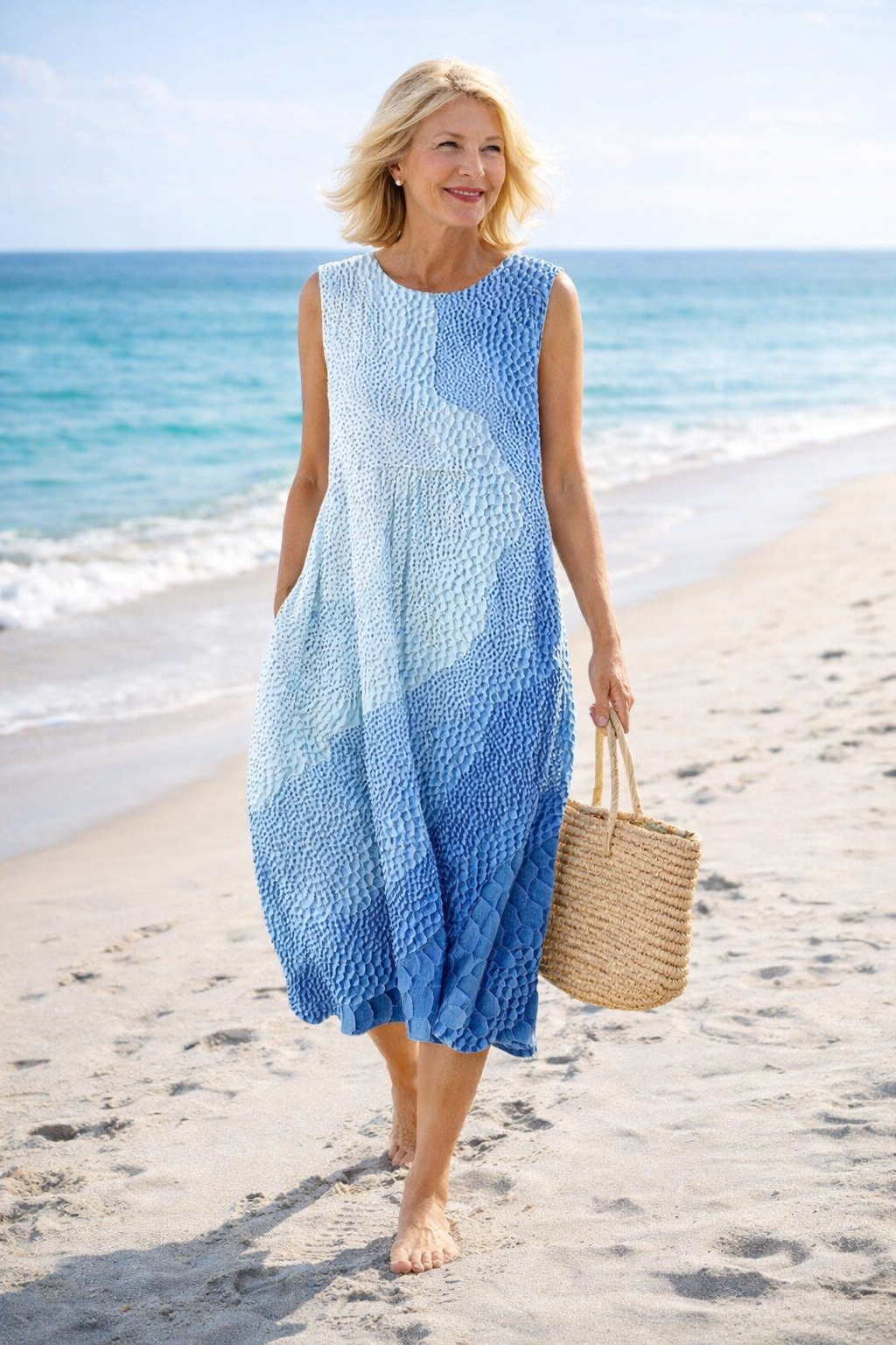 Sandra | Sleeveless Comfortable Midi Dress