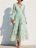 Olivia | Floral Elegance Midi Dress