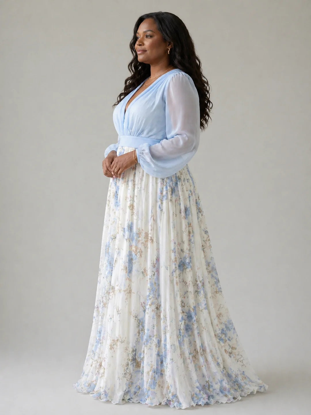 Peniel | Elegant Floral Maxi Dress