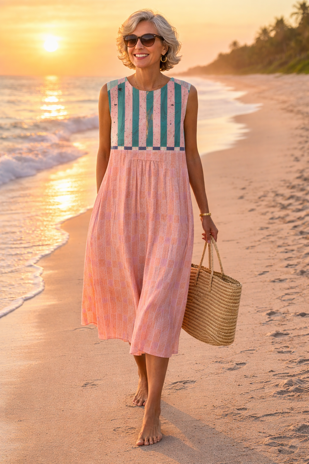 Lily | Lightweight sleeveless summer dress