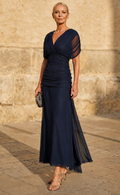 Avery | Elegant Blue Dress