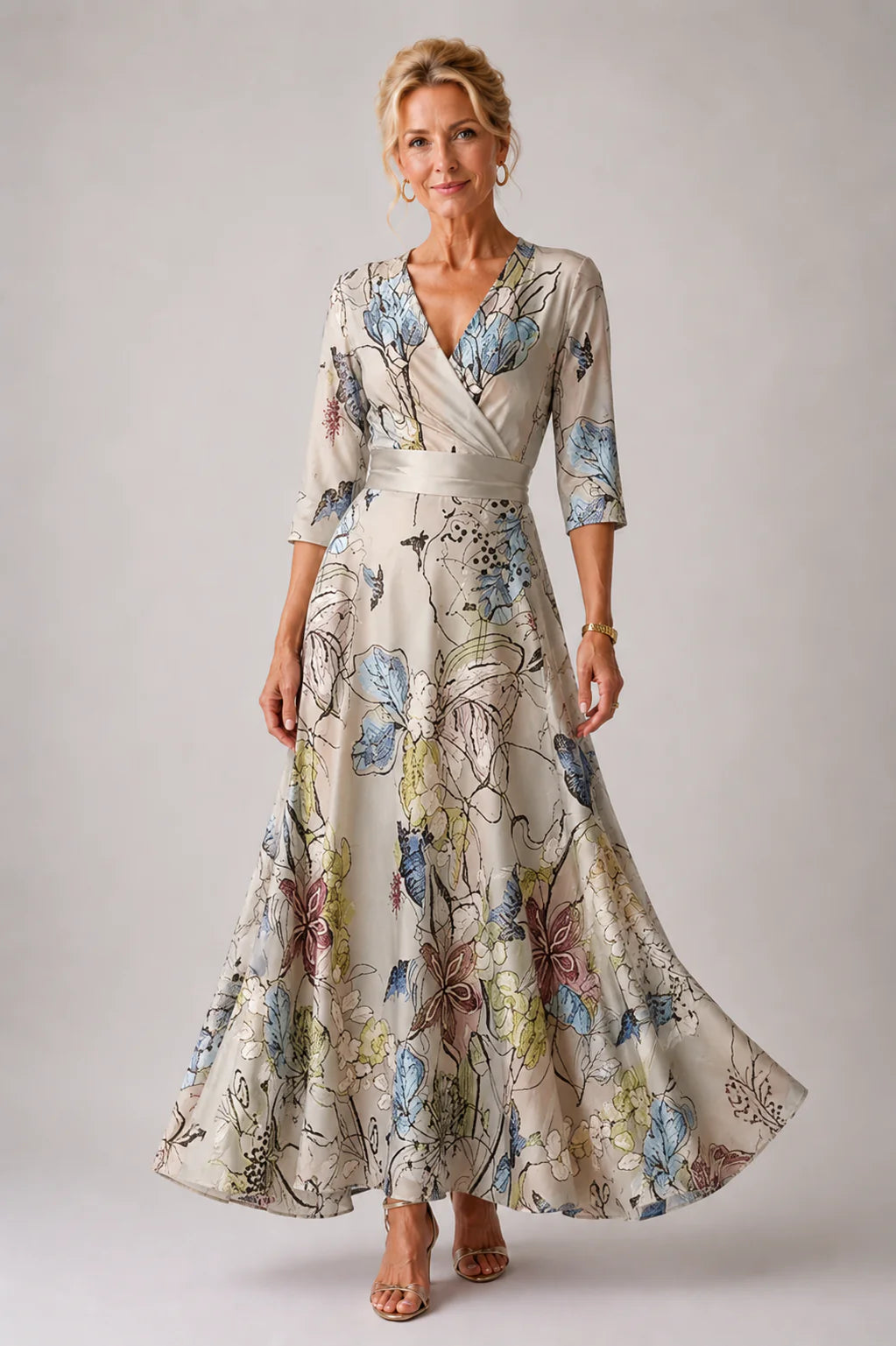 Rosa | Chic Dress with Floral Print