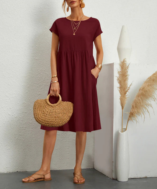 Tamsin | Tummy Covering Summer Dress