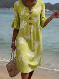 Josephine™ | Elegant Floral Print Dress