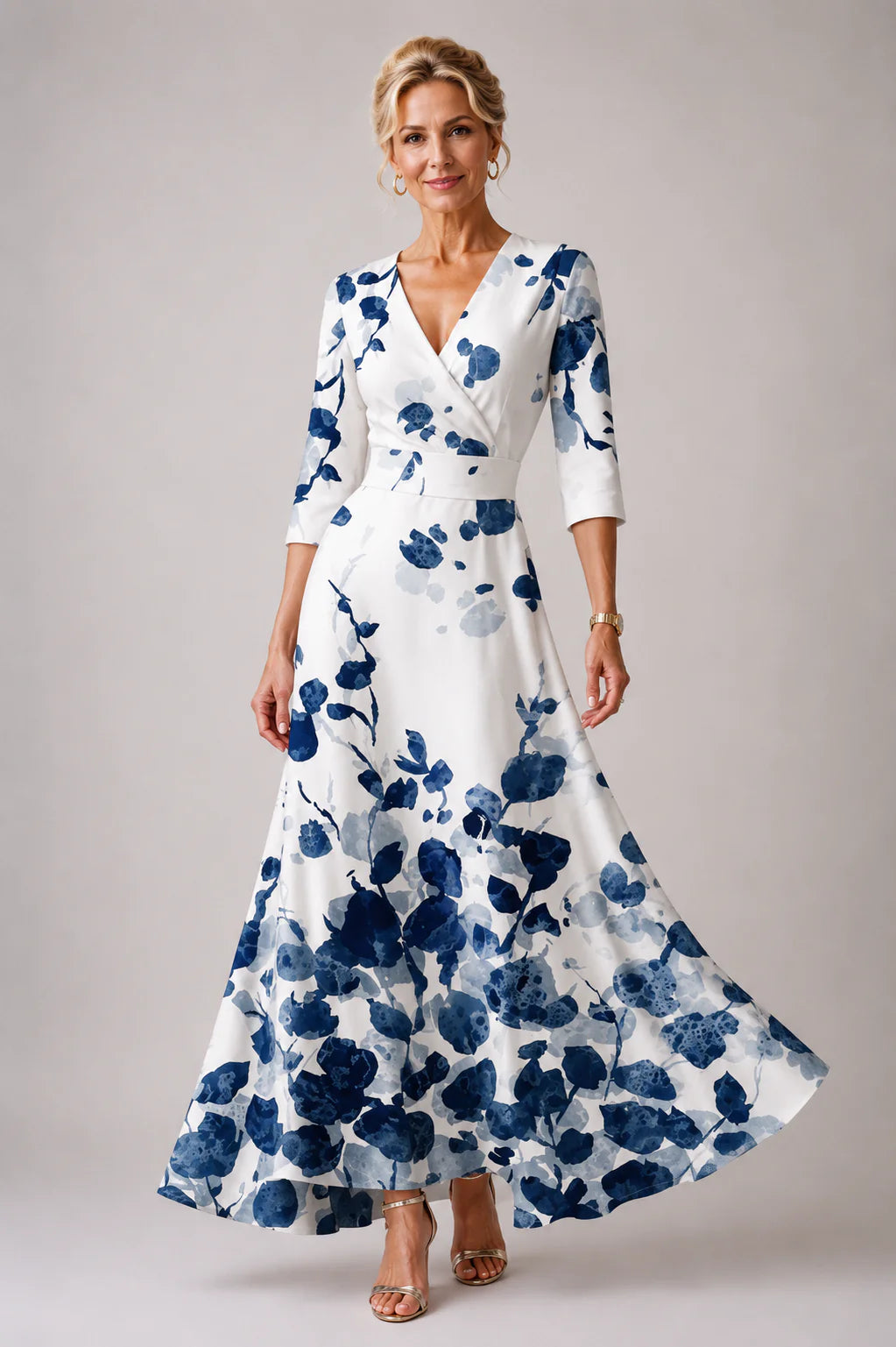 Yssa | Chic Dress with Floral Print