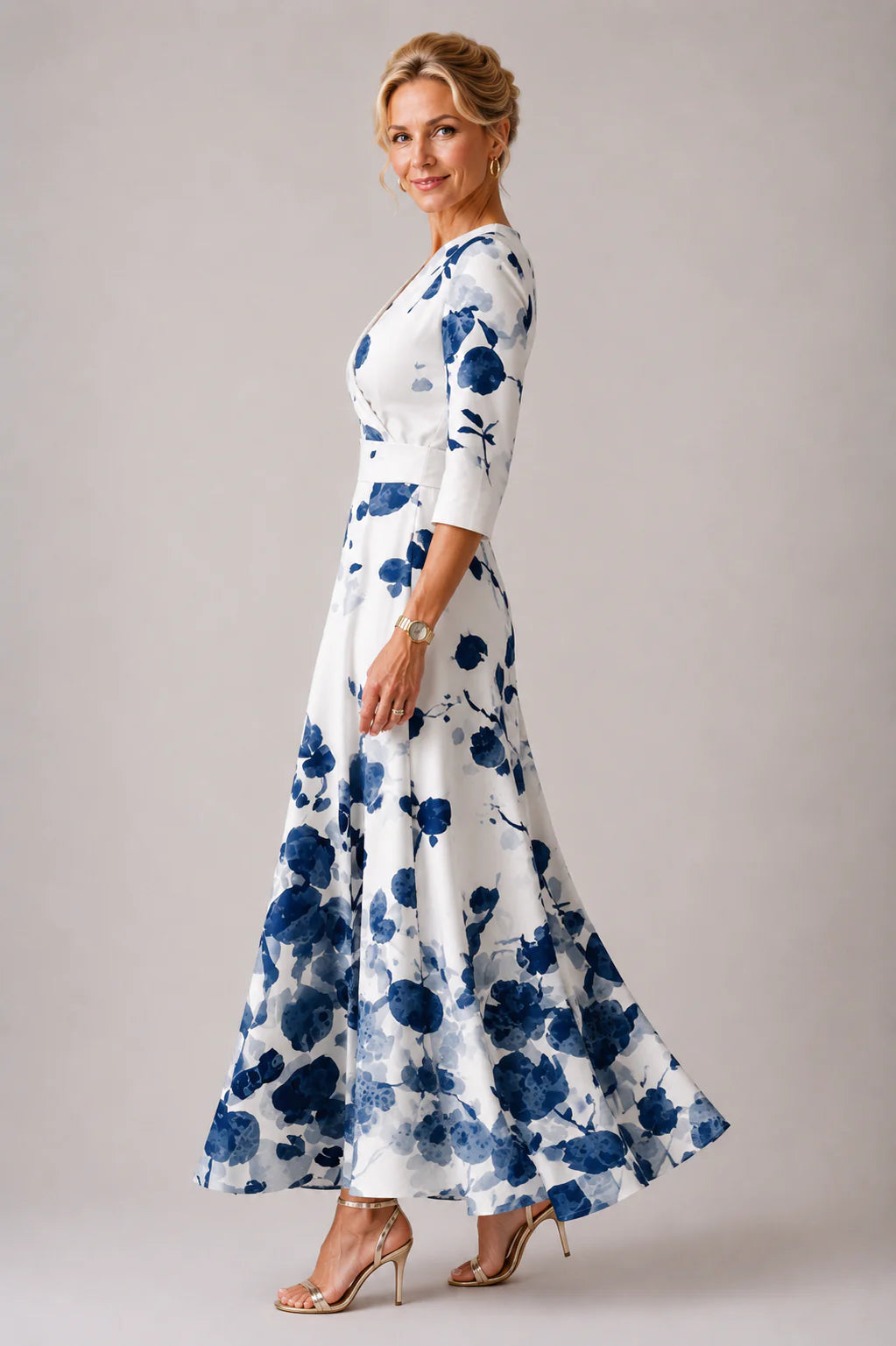 Yssa | Chic Dress with Floral Print