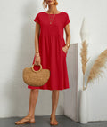 Zinnia | Tummy Covering Summer Dress